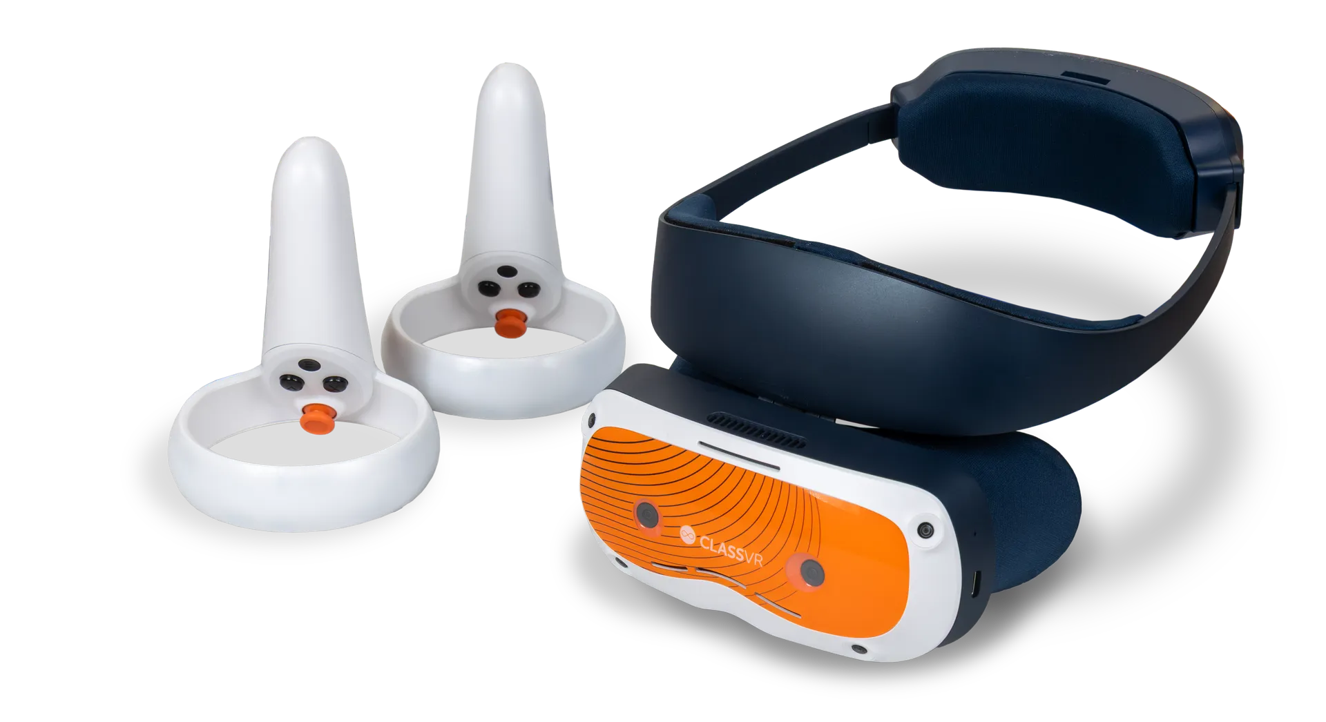ClassVR Xcelerate headset with 6DoF controllers