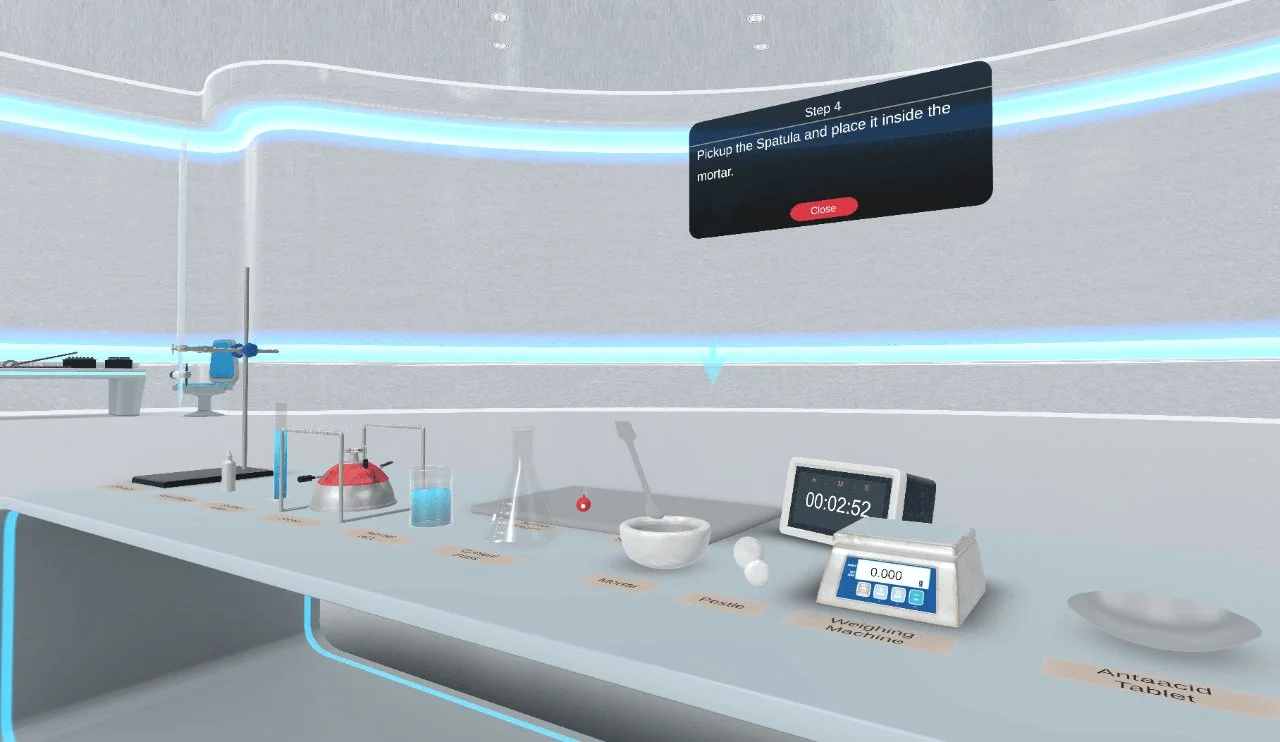 Applied Science VR modules